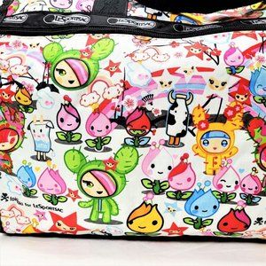 RARE XL Tokidoki LeSportsac‎ Weekender Duffle Bag Purse 1st Edition 22"